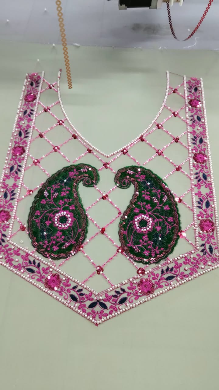 Textile craft and embroidery work